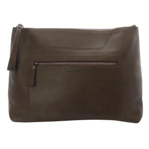 レザークラッチバッグ ブラウン S55wh0010