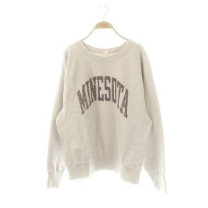 アパルトモン別注 MINESOTA SWEAT スウェット トレーナー 長袖 オーバーサイズ F ライトグレー