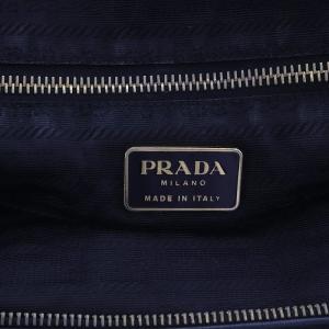 PRADA ミニボストンバッグ ナイロン×レザー ブラック