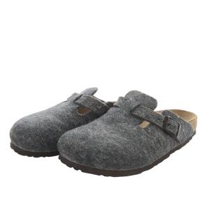 BIRKENSTOCK ボストン BOSTON フェルト アンスラジット サンダル 23cm グレー /YO6