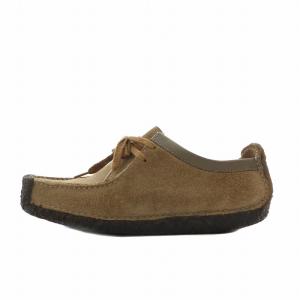 Clarks オリジナルズ ORIGINALS ナタリー コンフォートシューズ スリッポン スエード 4 23cm オークウッド