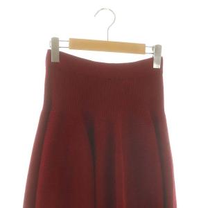 CFCL POTTERY VELVET SKIRT 1 レッド