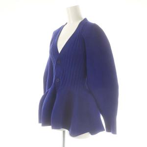 CFCL POTTERY PUFF SLEEVE CARDIGAN 1 ブルー