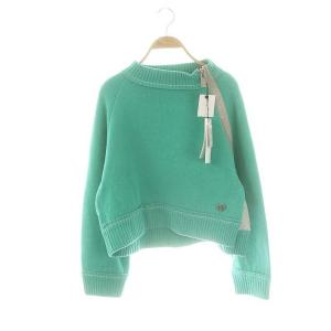S Cashmere Knit Pullover 2 グリーン