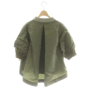 sacai 22-06365 Nylon Twill×Knit Pullover