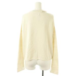 Ron Herman 25SS シルクノイル ニットプルオーバー セーター 長袖 XS アイボリー /ES OS SH