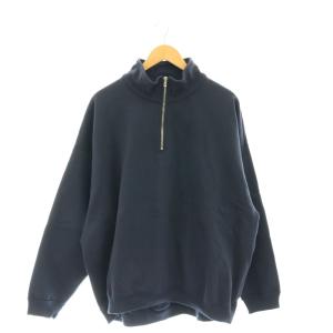 23AW QUATER ZIP PULLOVER 1 ネイビー