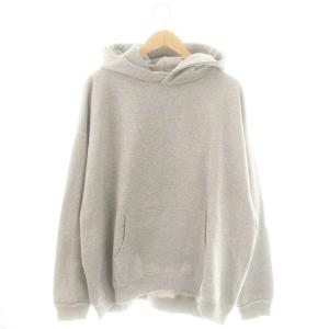 HUGE PARKA プルオーバー パーカー トレーナー スウェット 1 グレー /MI OS AD