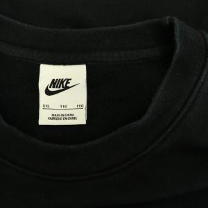 NIKE FRENCH TERRY スウェットシャツ 2XL ブラック FB7223-010NSW
