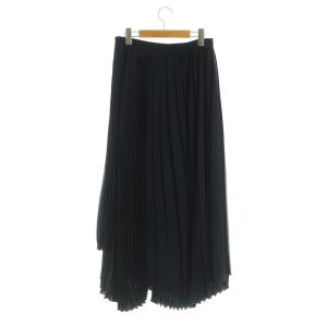 Theory 23SS NATURAL GGT IRREGULAR PLEATED SK イレギュラープリーツスカート