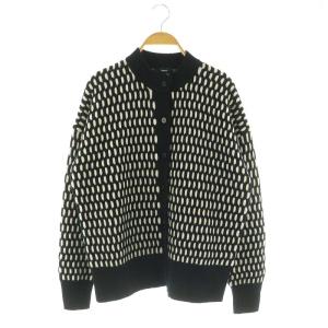 LANA CASH PLAITED CABLE CARDI カーディガン ニット 長袖 クルーネック カシミア混