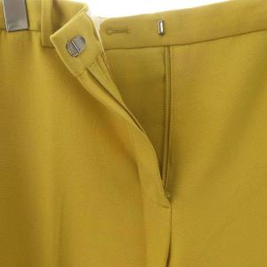 Theory BISTRETCH DOUBLE TREECA 4 パンツ テーパード ストレッチ 8 イエロー /HK