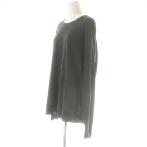 JAMES PERSE バックパイル ラグランスリーブプルオーバー カットソー 長袖 1 グレー /HK OS