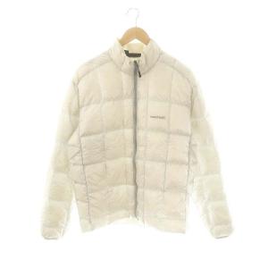 ダウンジャケット ジップアップ XL オフホワイト 1101344 /HK OS