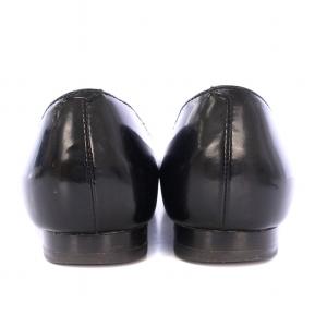 PELLICO アネッリ パンプス ポインテッドトゥ ローヒール レザー 36 黒 ブラック /BB OF