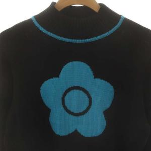 Lily Brown LilyBrown × マリークワント MARY QUANT 24SS デイジーニットトップス セーター モックネック 長袖