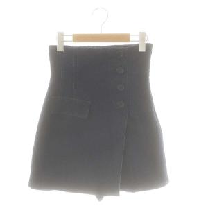 24AW サイドボタンデニムスカショ ショートパンツ スカパン 0 濃紺 インディゴ /ES OS