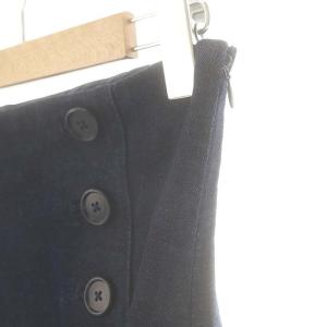 SNIDEL 24AW サイドボタンデニムスカショ ショートパンツ スカパン 0 濃紺 インディゴ /ES OS