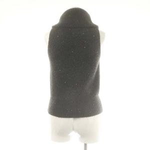 SNIDEL 23AW ノースリスパンコールニットプルオーバー セーター シャギー F グレー /AT OS