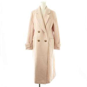 23AWダブルロングコート チェスター ウール 0 ピンク /MI OS