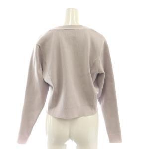 Chesty ビジューフラワー装飾ボレロ カーディガン ニット F ラベンダー /DF OS