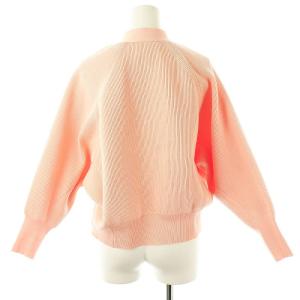 Chesty ルーズフラワーカーディガン ニット ドルマンスリーブ F サーモンピンク /DO OS