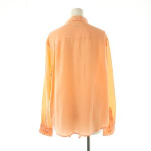 EQUIPMENT シルクシャツ S サーモンピンク /MI OS