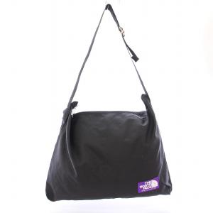 ナイロンオックスショルダーバッグ ロゴ 刺繍 F 黒 ブラック NN7754N /BB OF