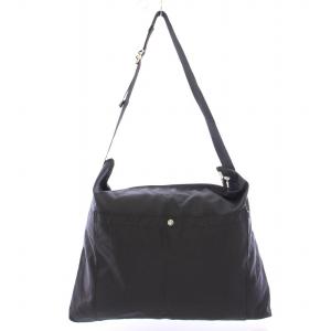 THE NORTH FACE PURPLE LABEL ナイロンオックスショルダーバッグ ロゴ 刺繍 F 黒 ブラック NN7754N /BB OF