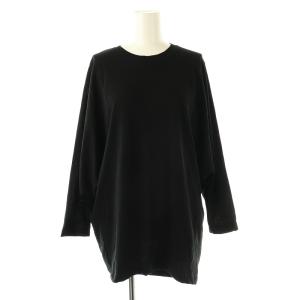 アパルトモン 24SS ワイドスリーブTシャツ カットソー 長袖 ブラック /DF OS