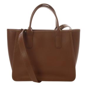 Longchamp ルフローネ 2WAYバッグ ブラウン 10156021121