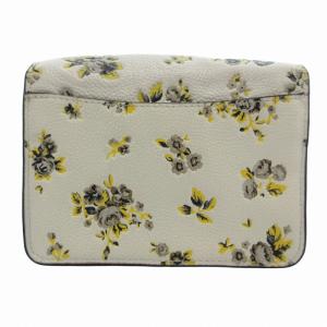COACH バワリークロスボディ ショルダーバッグ チェーン 花柄 白 ホワイト 59491  /JS