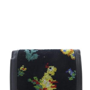 FEILER ハイジ 三つ折り財布 切替 黒 ブラック /SR27