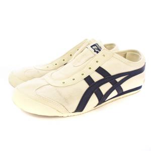 Onitsuka Tiger MEXICO 66 SLIP-ON 1183A360 スニーカー スリッポン ローカット キャンバス 24.5cm