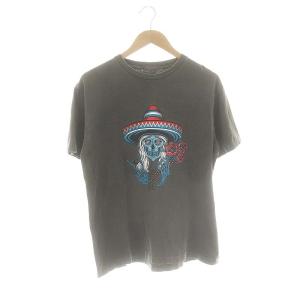 アナザーヘブン メキシカンスカル Tシャツ カットソー 半袖 M グレー /AT OS