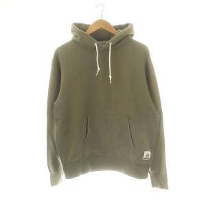 パーカー プルオーバー M 緑 グリーン /AT OS