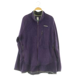 R2 Jacket フリースジャケット XL パープル STY25137FA14 /MY OS