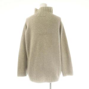 MARGARET HOWELL カシミヤ ハイネック ニット セーター 長袖 F グレー /AT OS