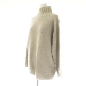 MARGARET HOWELL カシミヤ ハイネック ニット セーター 長袖 F グレー /AT OS