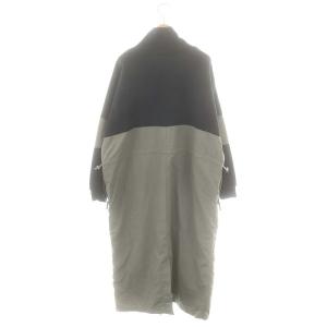 nagonstans OdorlessダンボールCombinationDress ワンピース 切替 S 紺 グレー /MI OS