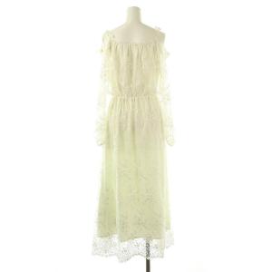 Lily Brown LilyBrown レースオフショルワンピース F 白 /MI OS