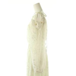 Lily Brown LilyBrown レースオフショルワンピース F 白 /MI OS