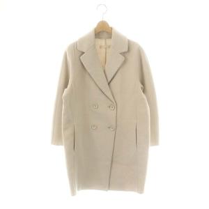 Cucito A Mano ウール ダブルブレスト コート 36 ベージュ