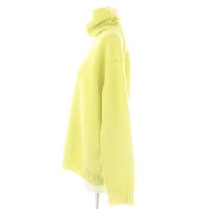 Drawer 7G カシミヤ タートルニット セーター 長袖 1 イエロー /DF OS