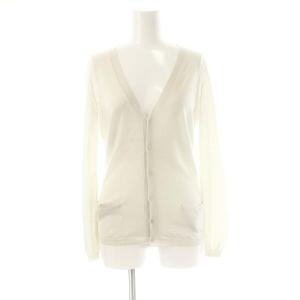 カシミヤシルクカーディガン ニット 1 アイボリーグレー /MI OS