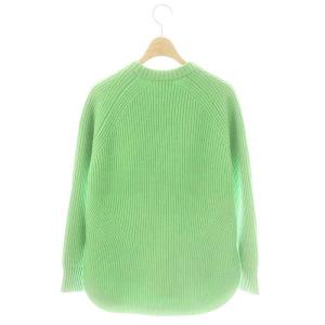 Drawer ウール カシミヤ ラウンドヘムニット セーター 長袖 1 ライトグリーン /DF OS