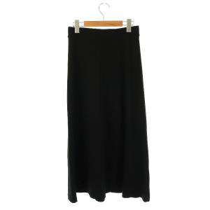 EVERYDAY I LIKE 24AW New Jersey Flare スカート フレア イージー 36 黒 /MI OS