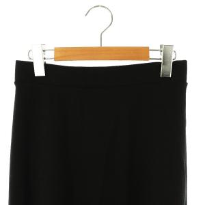 EVERYDAY I LIKE 24AW New Jersey Flare スカート フレア イージー 36 黒 /MI OS