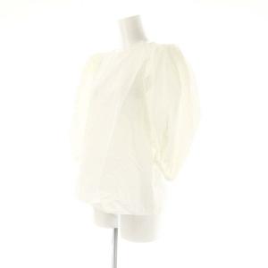 CELERI 23SS balloon スリーブ ブラウス オフホワイト /MI OS