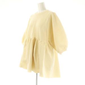 CLANE 24SS BALLOON SLEEVE GATHER KNIT TOPS トップス ニット セーター F